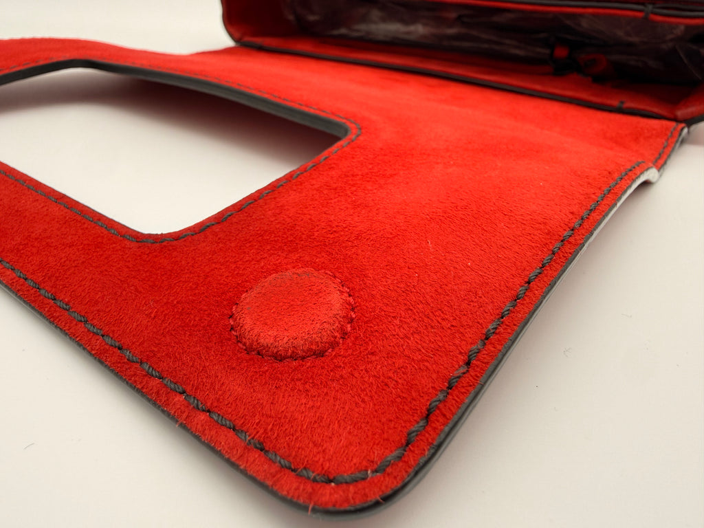 Christian Dior Dio(r)evolution Flap Bag – Lipstick Red Calfskin Leather