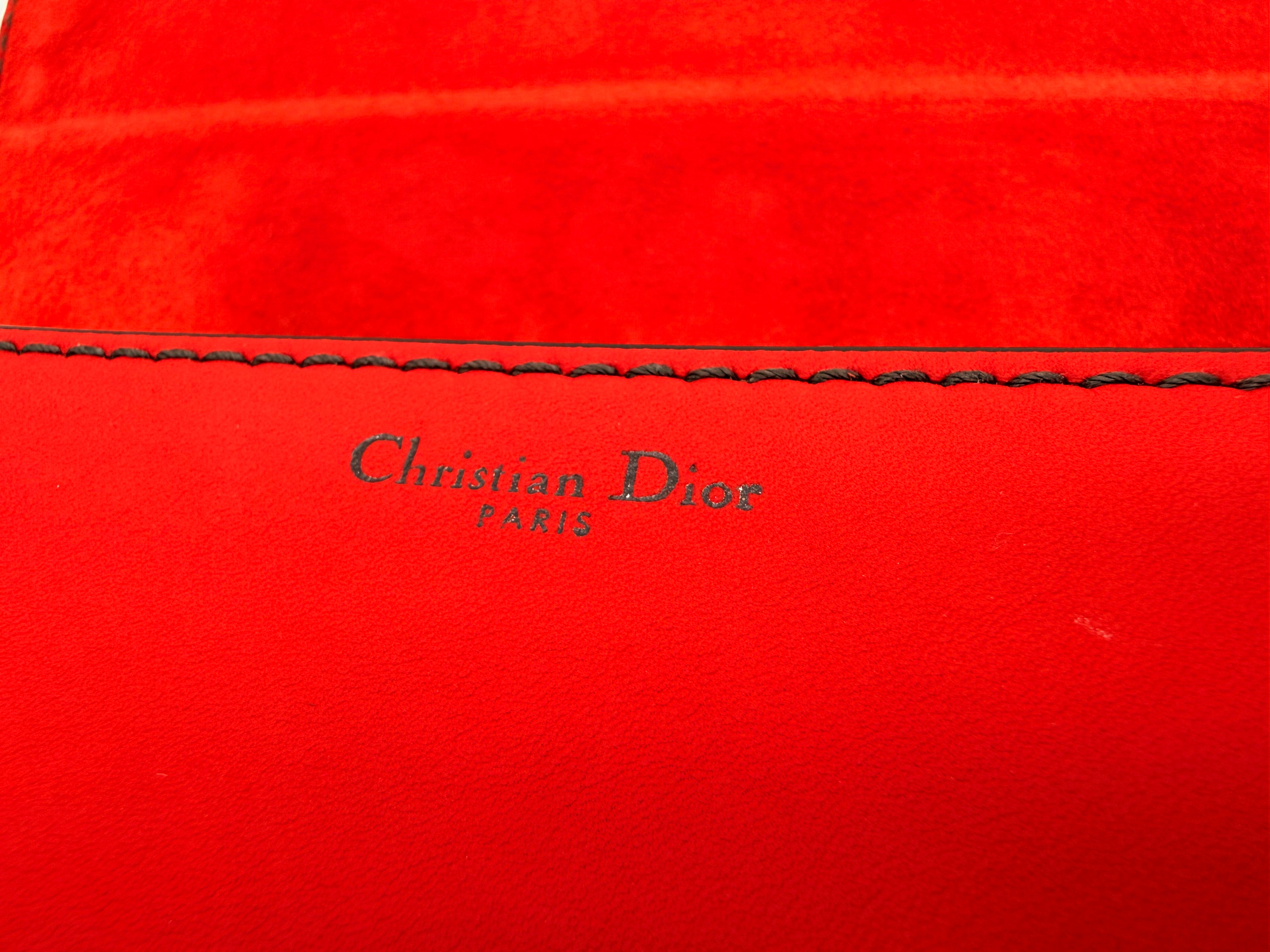 Christian Dior Dio(r)evolution Flap Bag – Lipstick Red Calfskin Leather