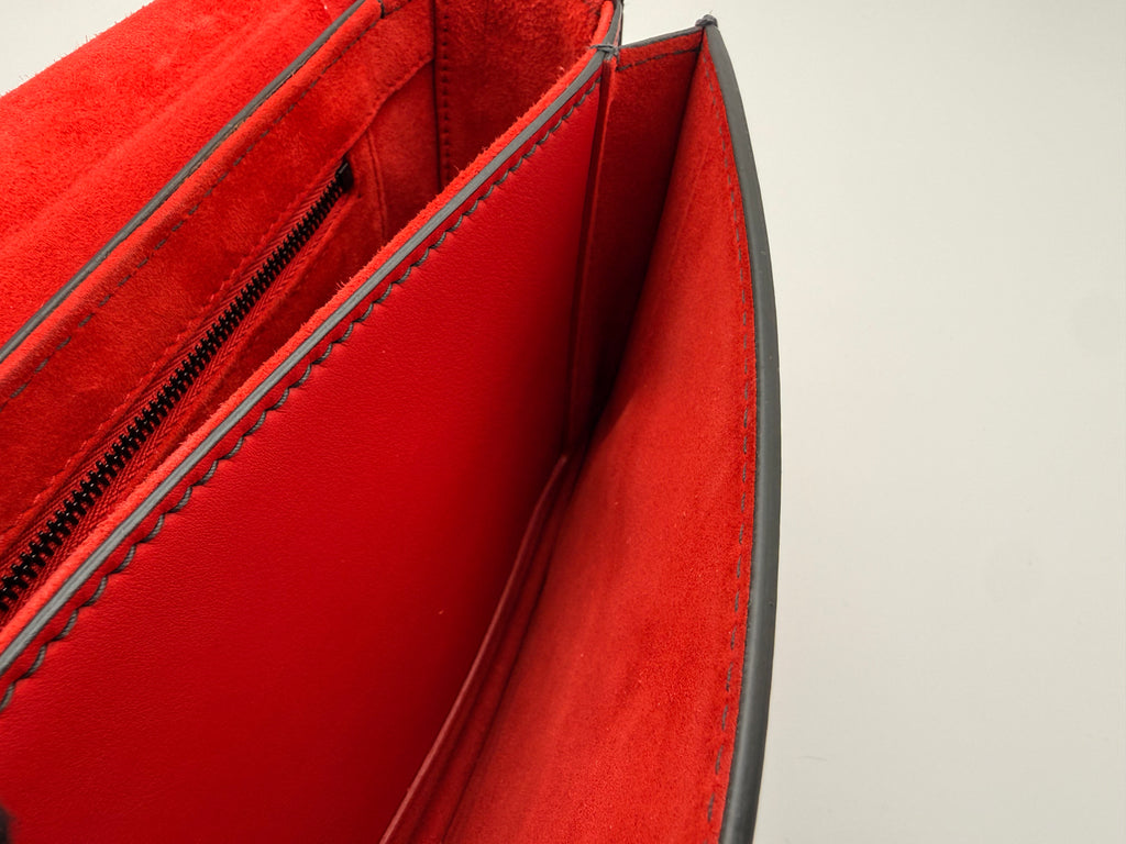 Christian Dior Dio(r)evolution Flap Bag – Lipstick Red Calfskin Leather