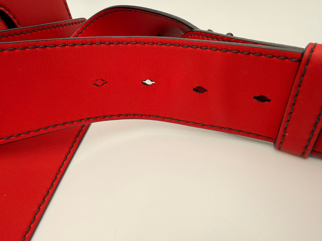 Christian Dior Dio(r)evolution Flap Bag – Lipstick Red Calfskin Leather