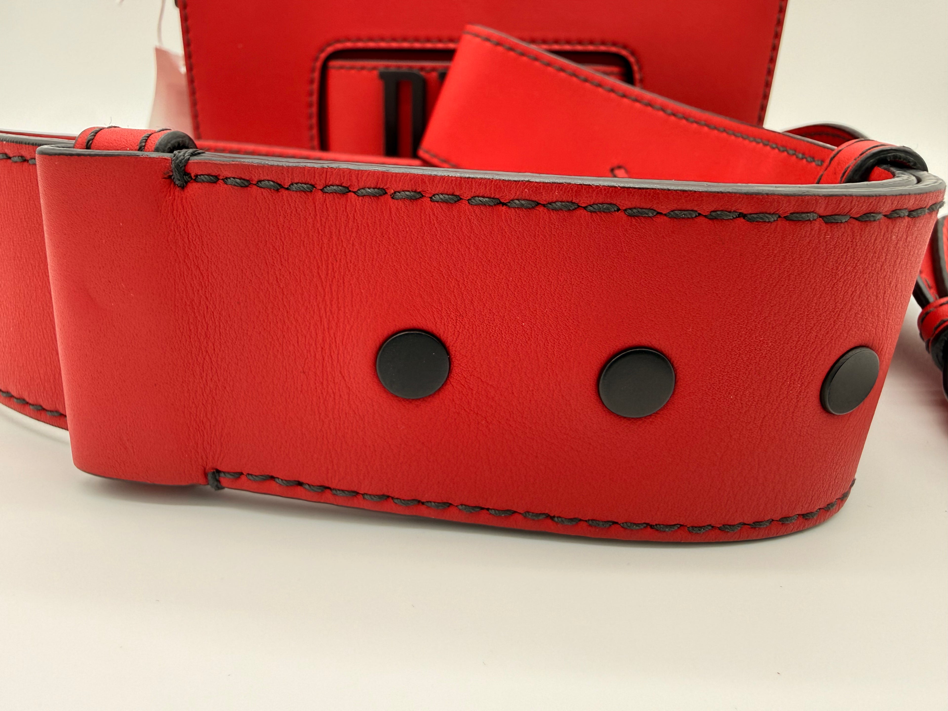 Christian Dior Dio(r)evolution Flap Bag – Lipstick Red Calfskin Leather