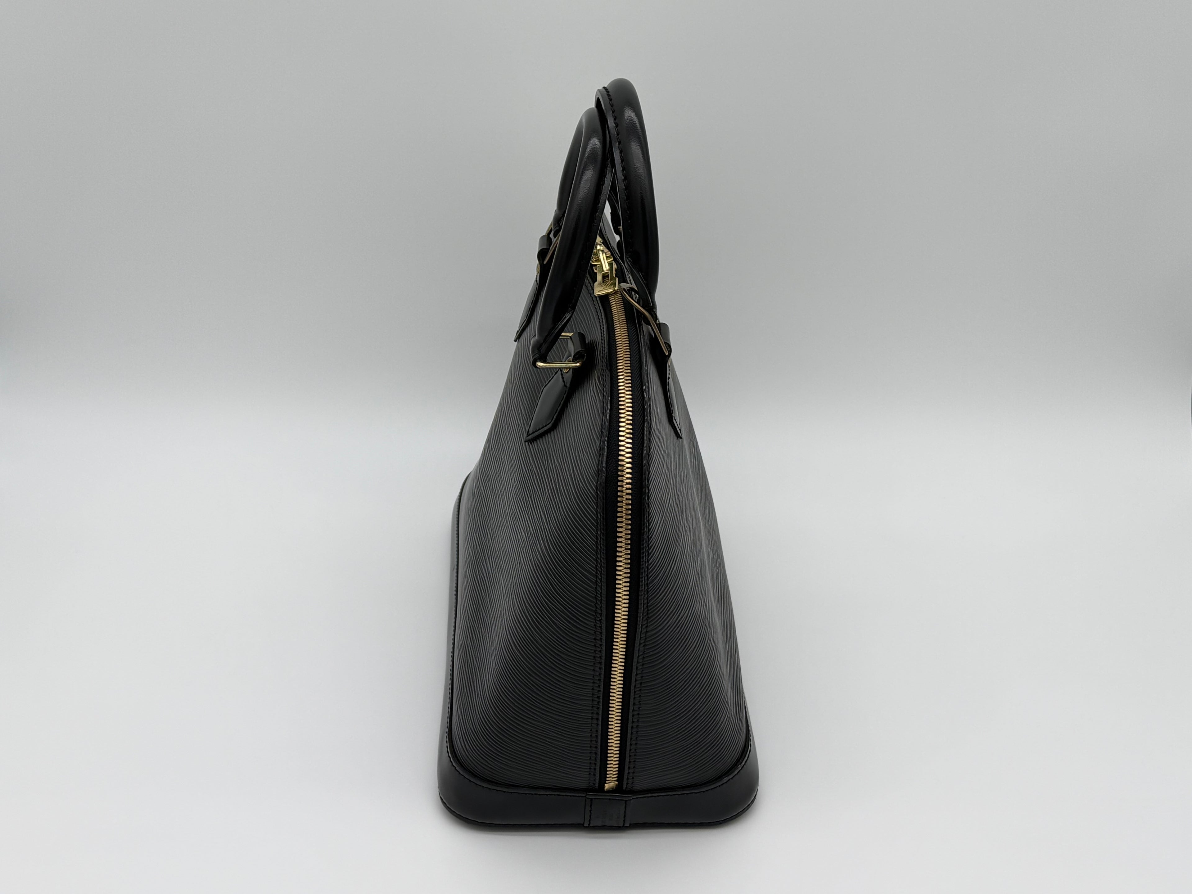 Louis Vuitton Epi Alma Handbag – Black – M52142 – SKU 144616V