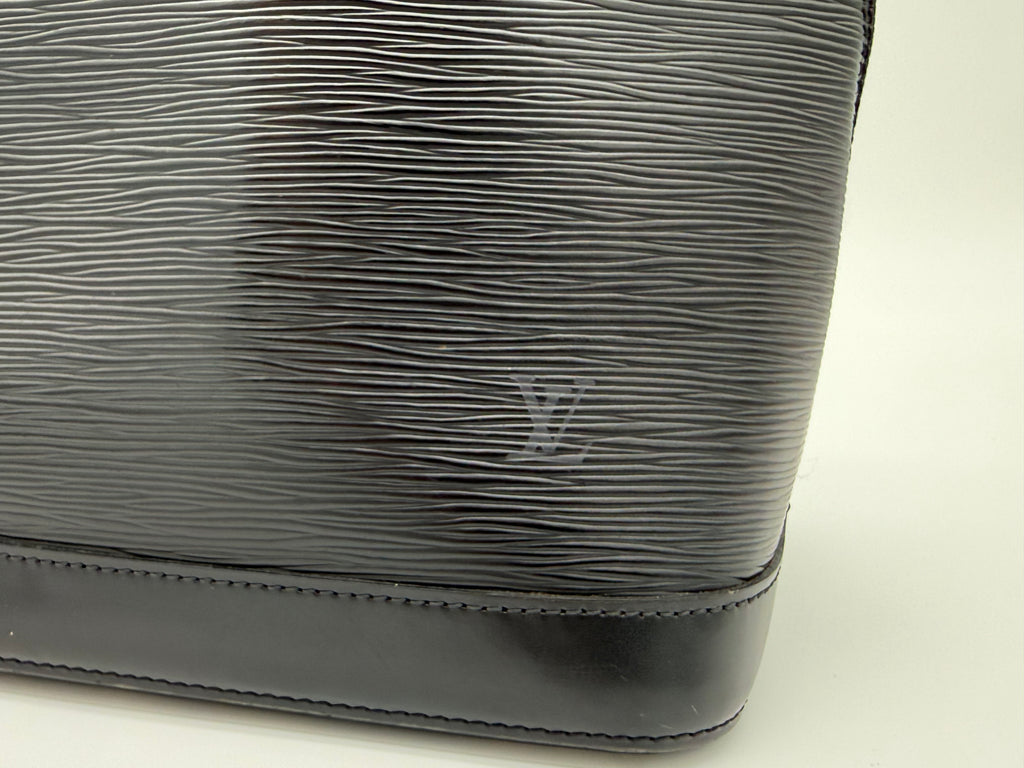 Louis Vuitton Epi Alma Handbag – Black – M52142 – SKU 144616V