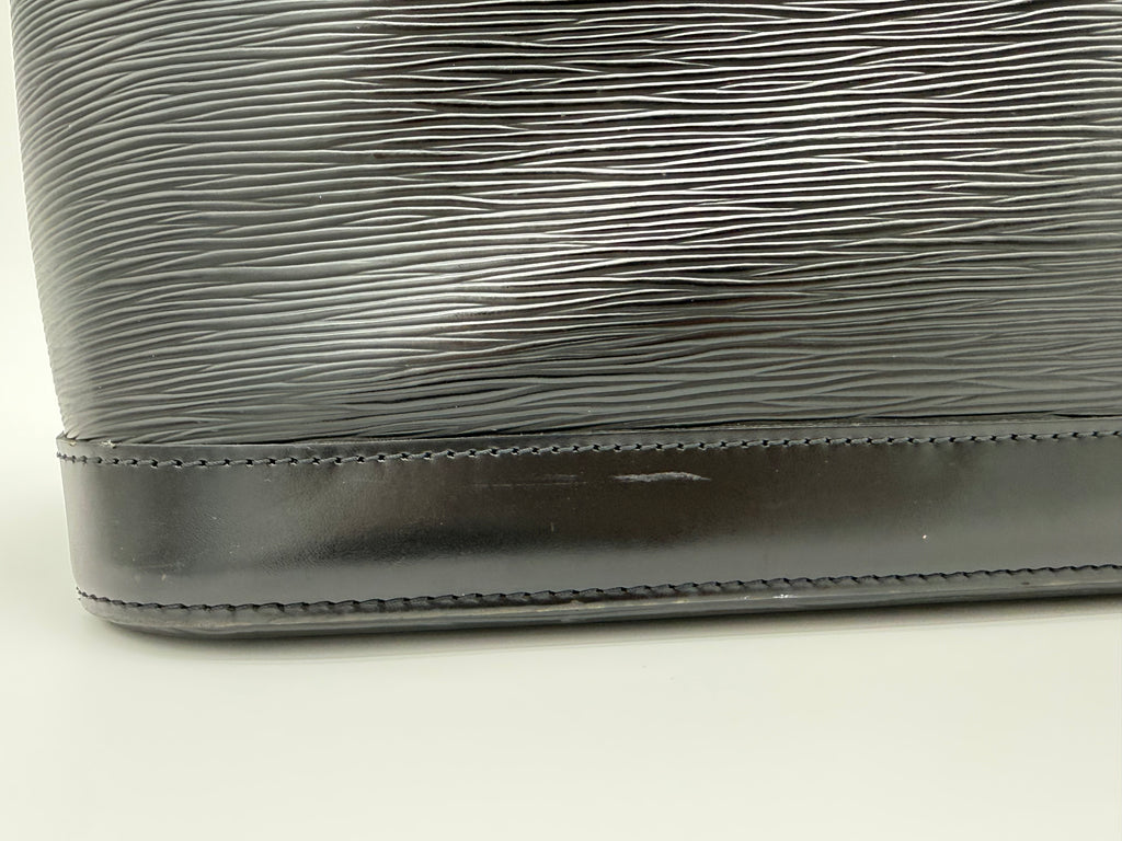 Louis Vuitton Epi Alma Handbag – Black – M52142 – SKU 144616V