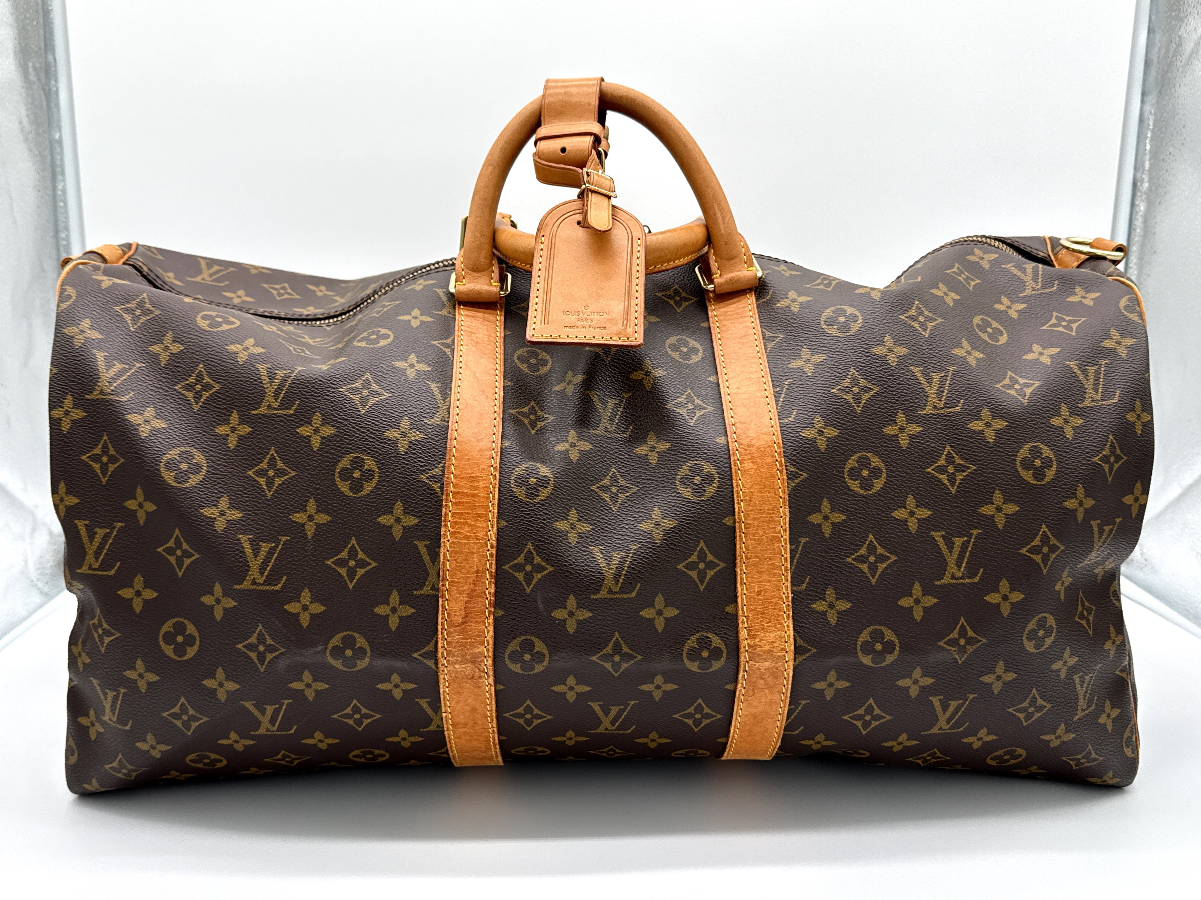 Louis Vuitton Keepall Bandoulière 55 – Monogram (M41414, SKU BA7195)