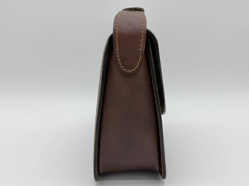 Fendi Leather Shoulder Bag – Brown & Gold (SKU: 148864V)