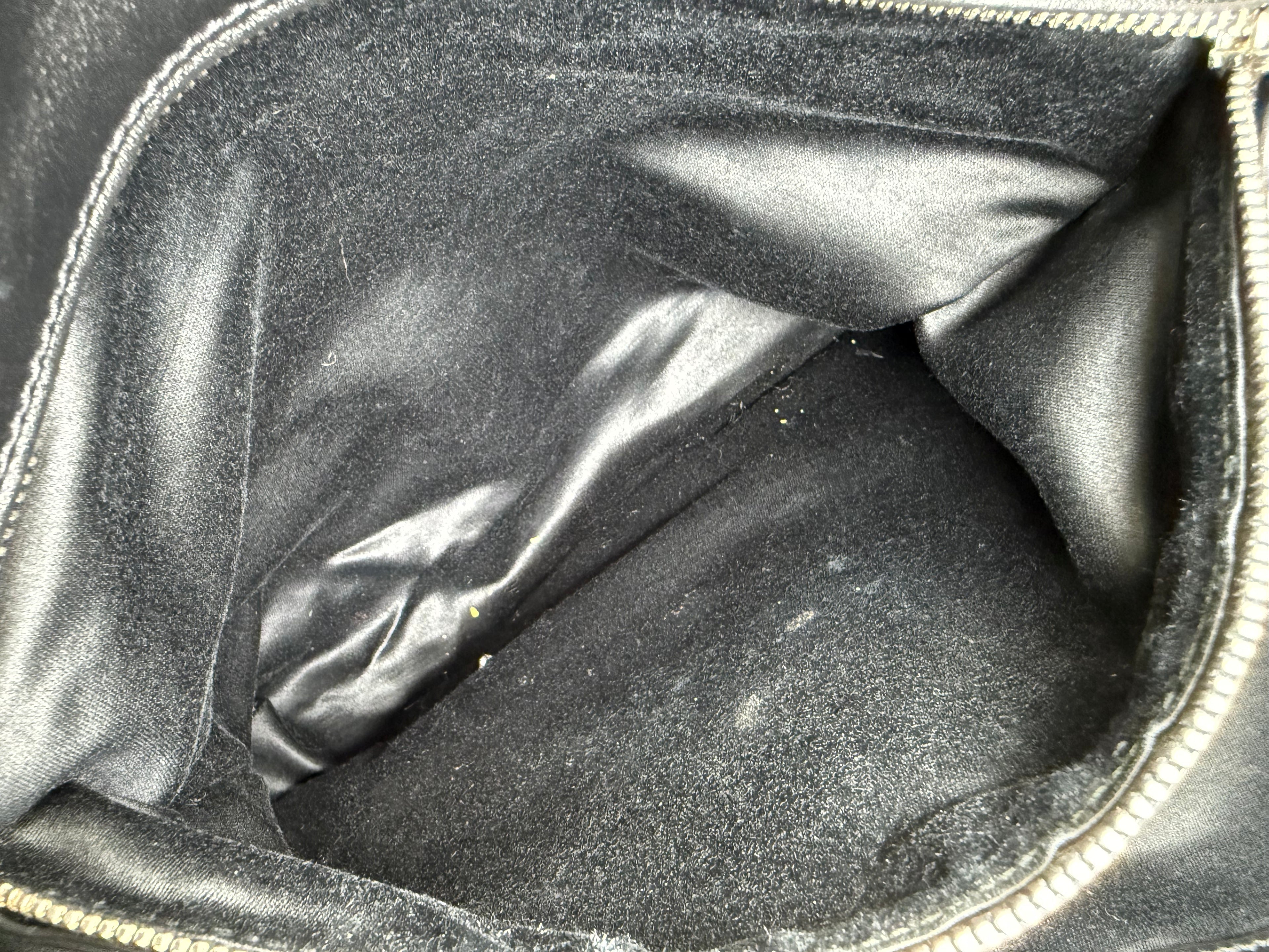 Miu Miu Leather Tote Bag – Black with Silver Hardware (SKU: 145940V)