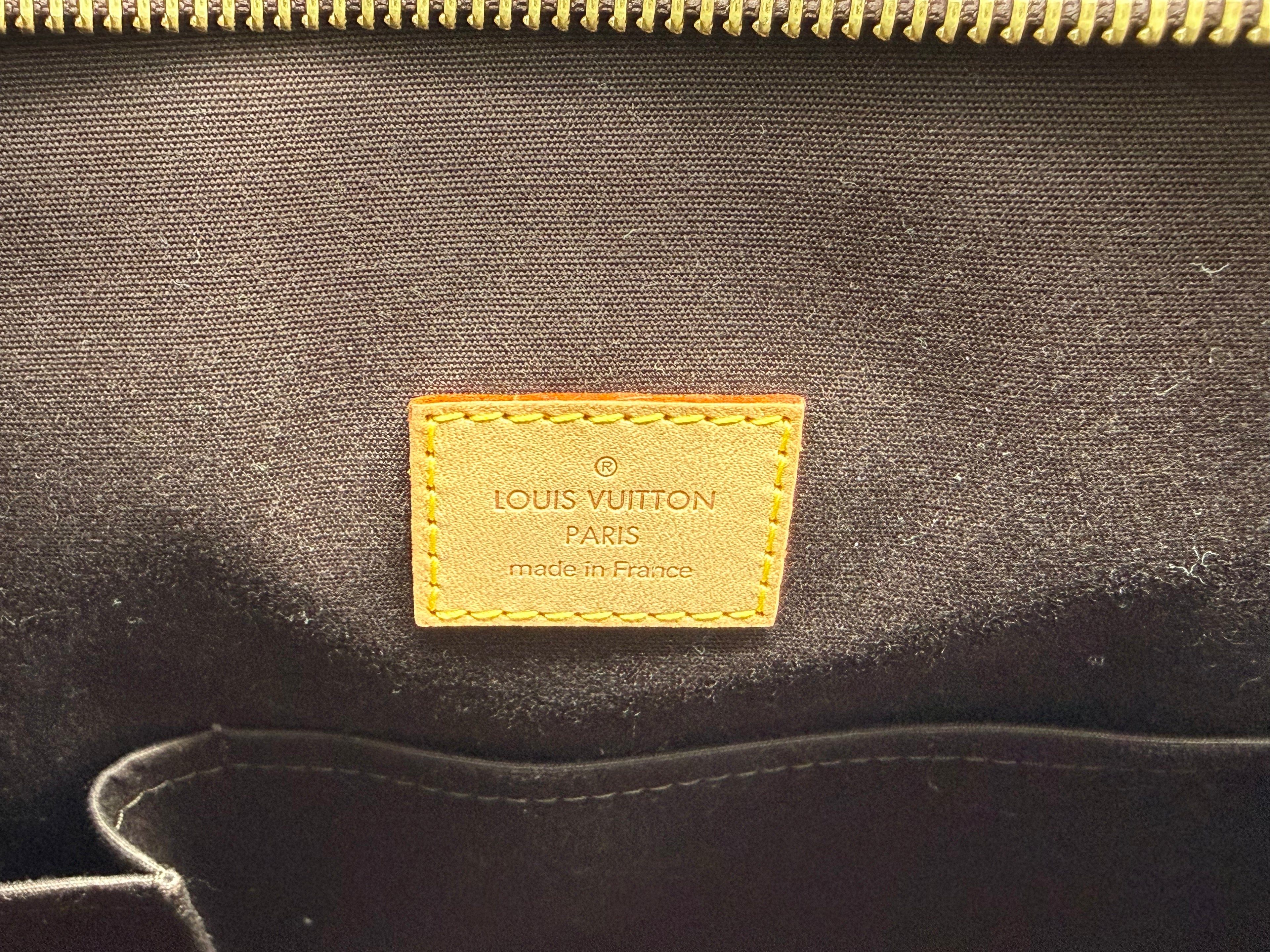 Louis Vuitton Monogram Vernis Brentwood Tote – Amarante Patent Leather (SKU: 149227V)