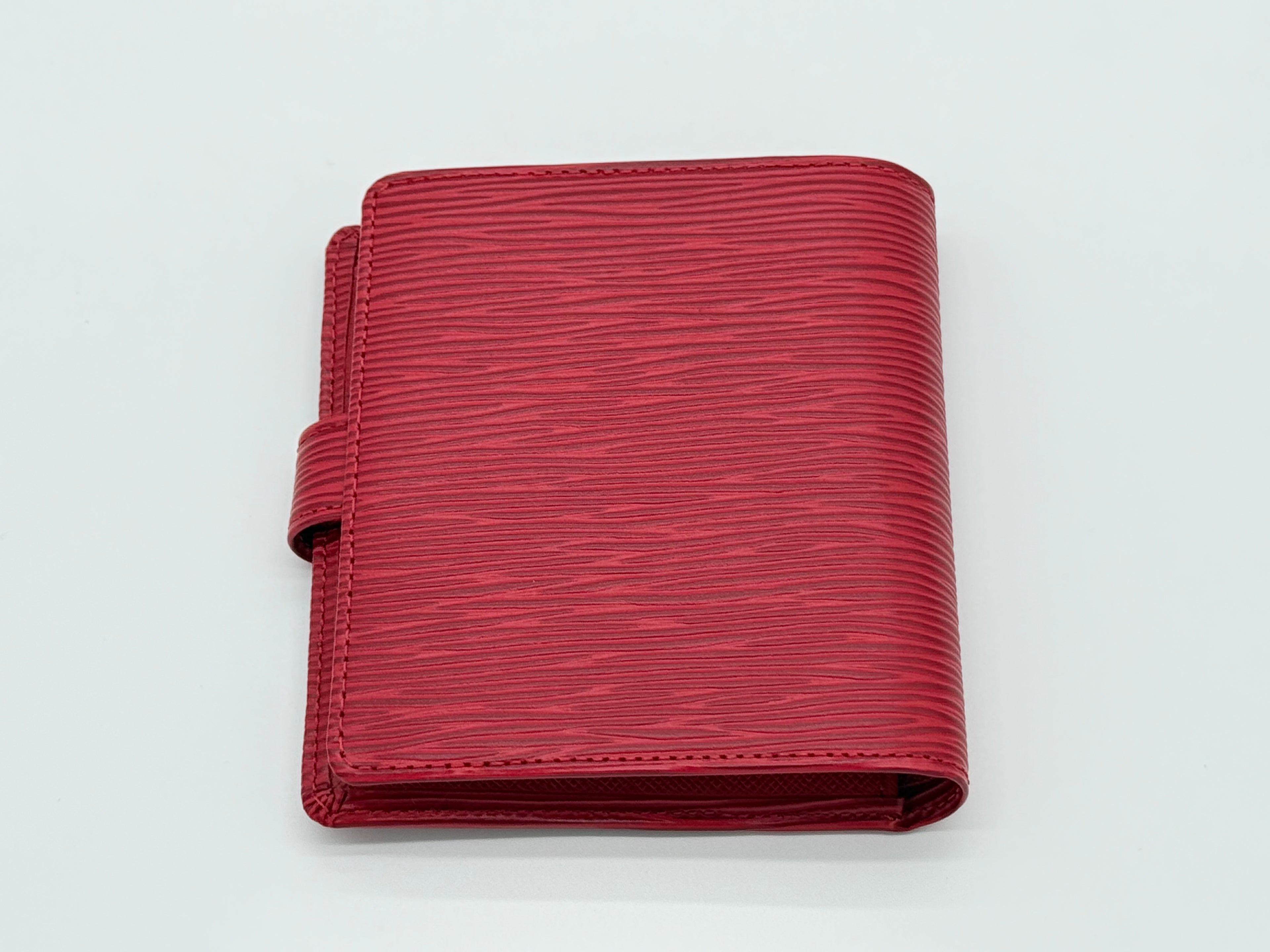 Louis Vuitton Epi Porte Billets Compact Wallet – Red (SKU: am9282)