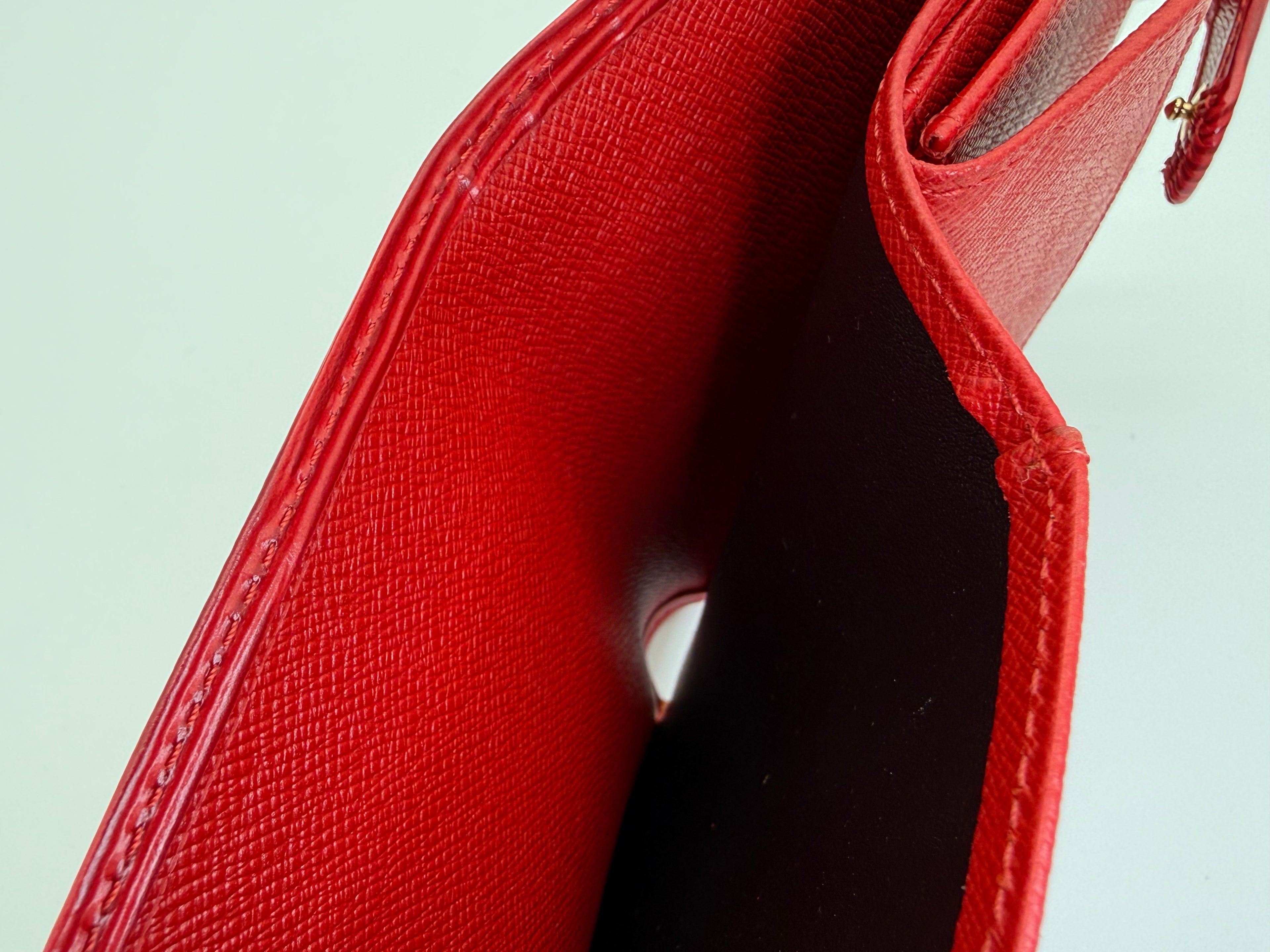 Louis Vuitton Epi Porte Billets Compact Wallet – Red (SKU: am9282)