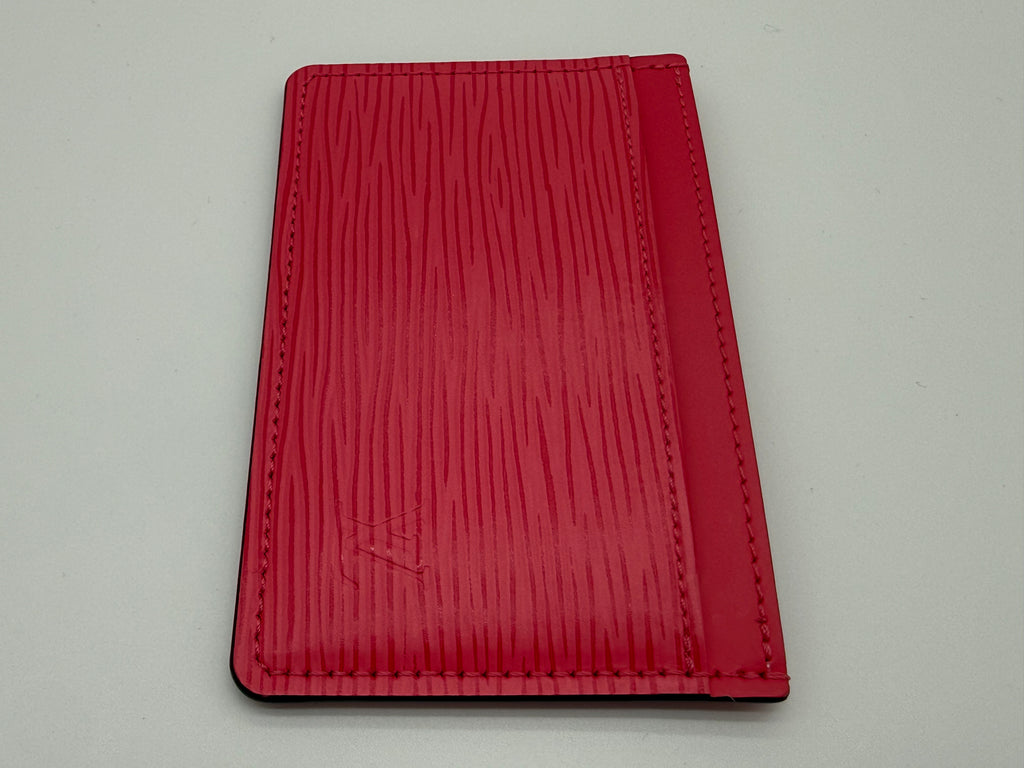 Louis Vuitton Epi Porte Cartes Simple Card Case – Soft Pink Epi Leather (SKU: am9234M)