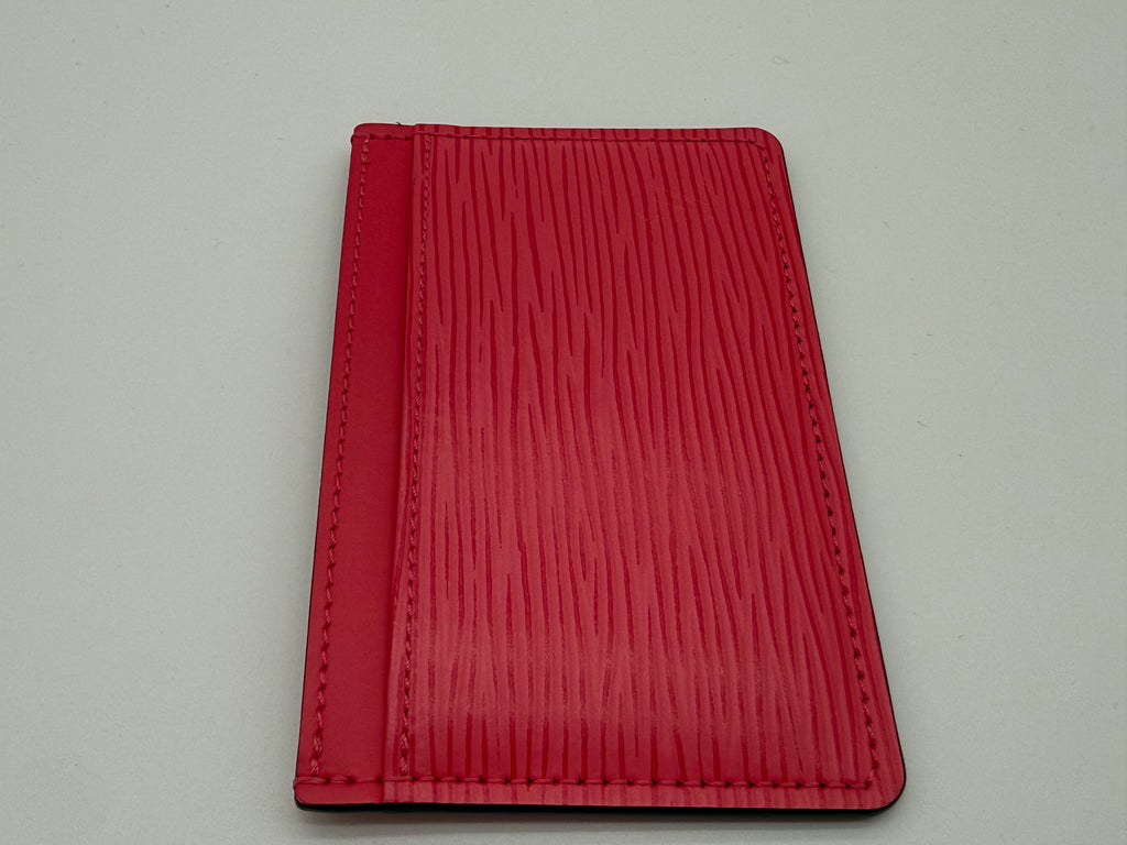 Louis Vuitton Epi Porte Cartes Simple Card Case – Soft Pink Epi Leather (SKU: am9234M)