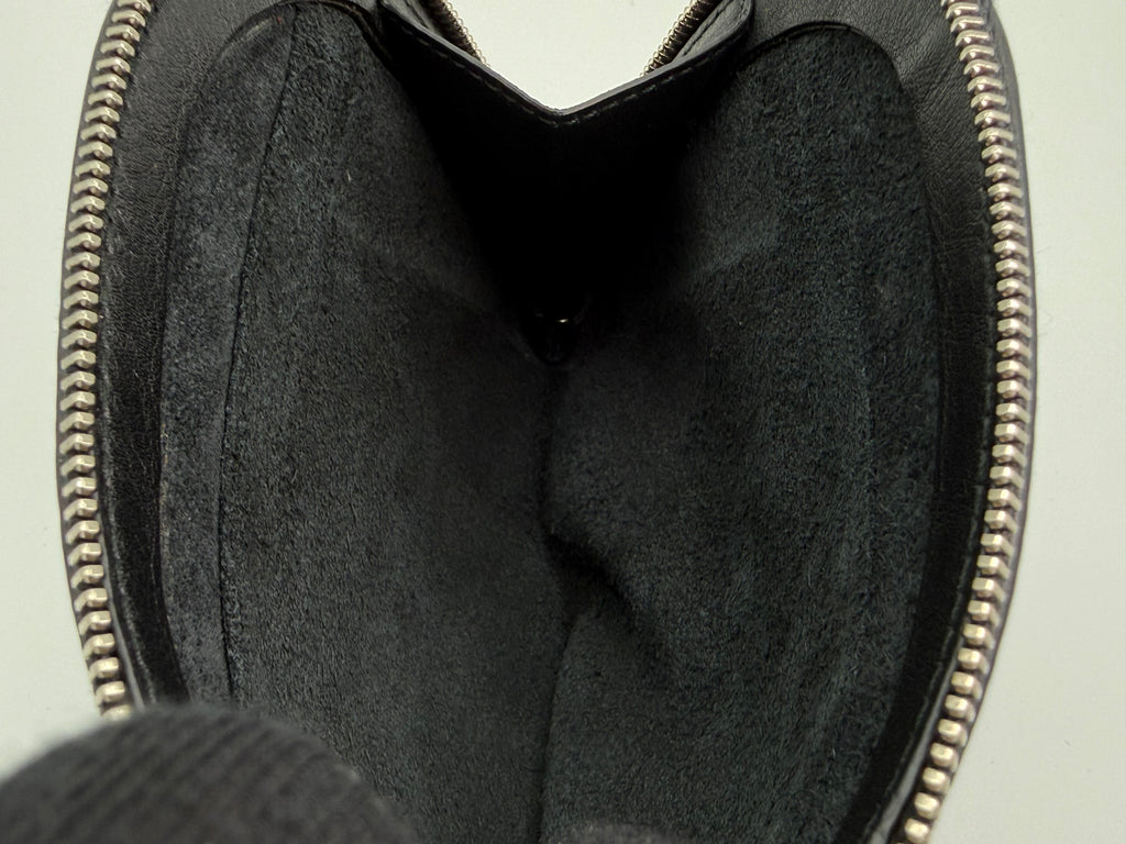 Balenciaga Zigzag Shoulder Bag – Blue Canvas & Silver Hardware (SKU: 145245)