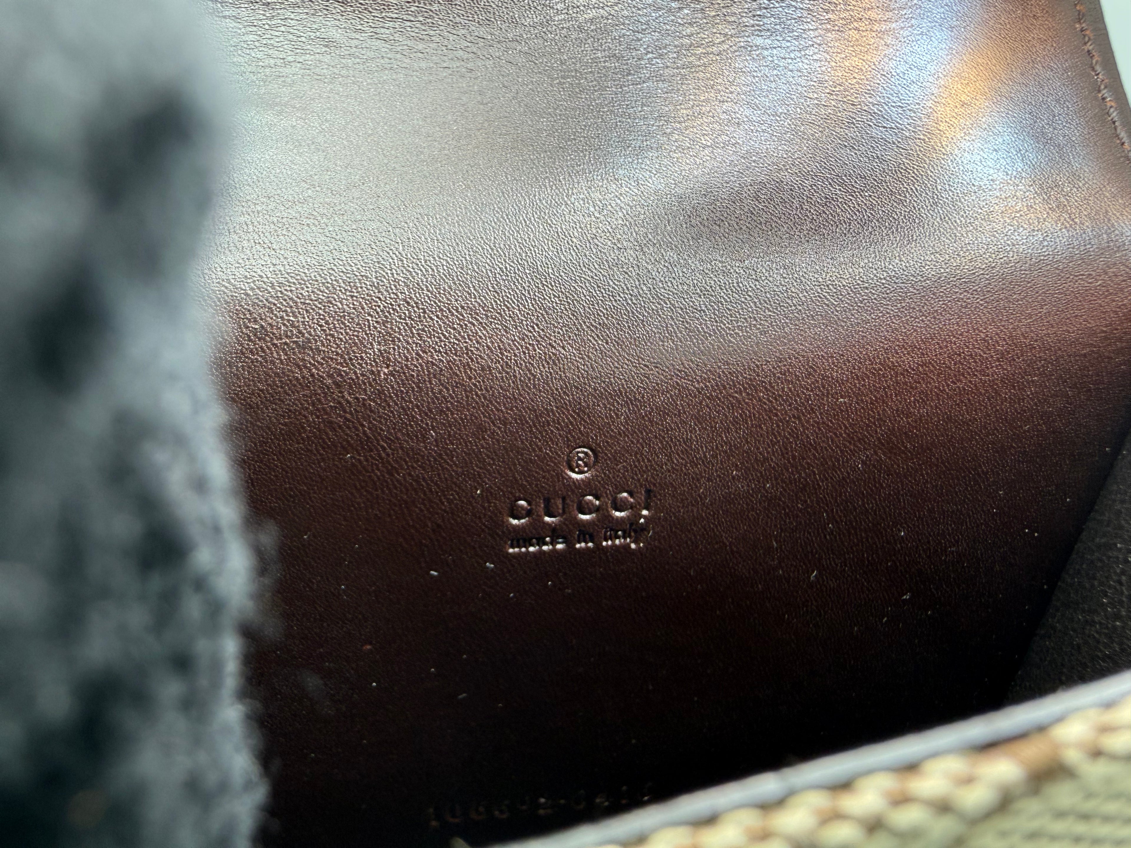 Gucci GG Canvas Shoulder Bag – Beige with Gold Hardware (SKU: gh802)